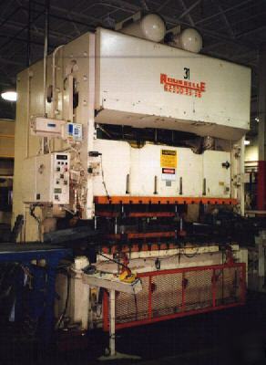 300 ton rousselle double-crank gap-frame press #19724