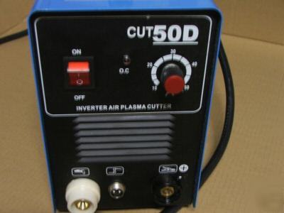 50A plasma cutter & 90 consumables & 1 yr warranty