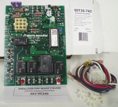 50T35-743 furnace control board for goodman janitrol