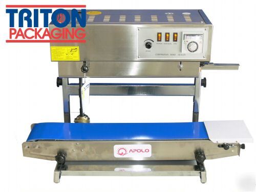 Apolo S700 - continuous vertical band sealer - inox