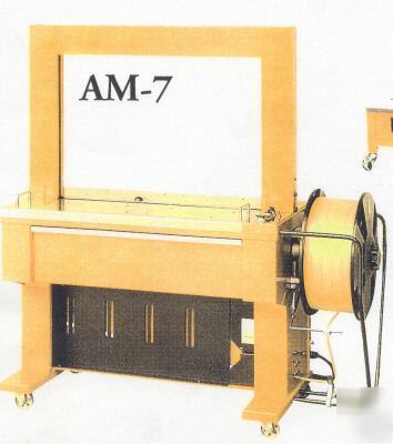 Automatic poly strapping machine