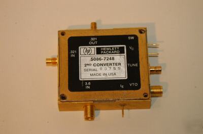 Hewlett-packard 5086-7248 2ND converter.