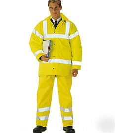 Hurricane motorway jacket hi-viz yellow small EN471 