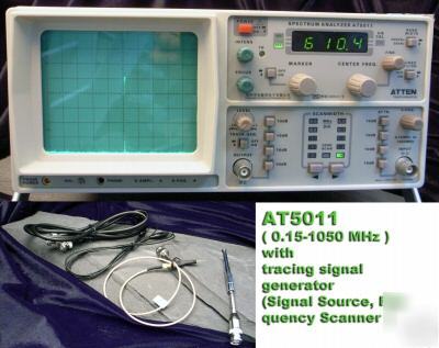 New 1GHZ AT6010 spectrum analyzer frequency lcd digital