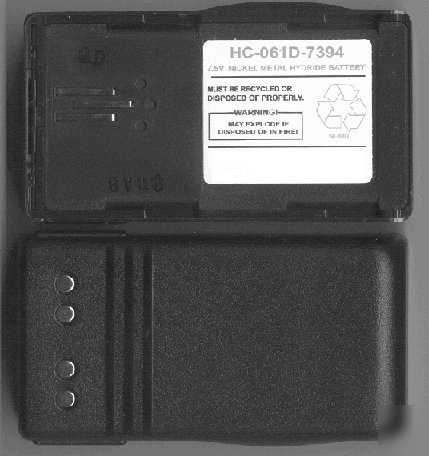 Nicd battery for uniden apu aph apl series APU42 APH56