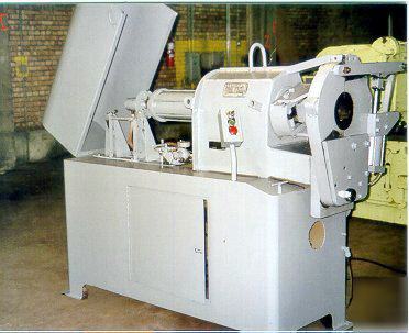 Leonard conrac M343 tube flanging machine