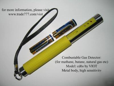 Combustible gas methane propane leak detector hvac tool