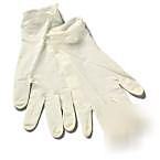 Latex gloves powdered - box large