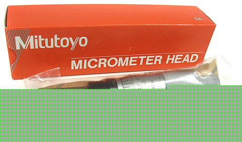 New brand mitutoyo micrometer head 0-1