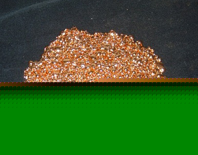 New copper metal shot high purity metal element pellets 