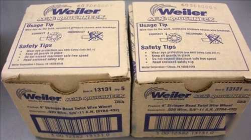 New lot of 10 weiler 4