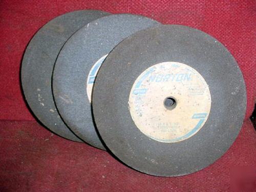 Norton 10X1X3/4 rare grinding wheel,surface,pedestal