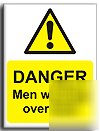 Men working over.sign-s. rigid-300X400MM(wa-138-rm)