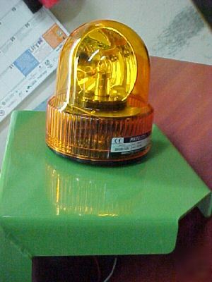 New emergency warning strobe light w/alarm amber