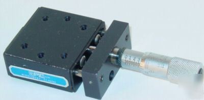 Pic design linear micro slide positioner w/starrett 463