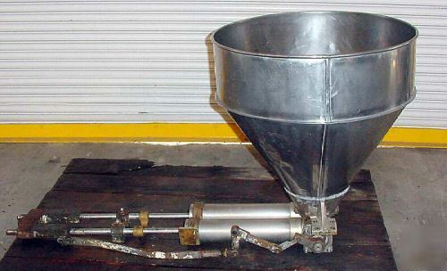 Dual cylinder piston filler â€“ main parts