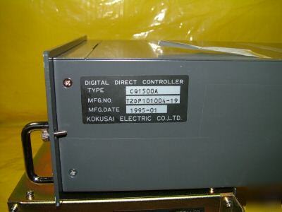 Kokusai electric accuron cq-1500A temperature control