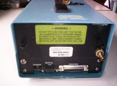 Met one laser particle counter,model # 217D