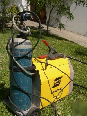 Mig welder esab - semi automatic gas/electric feed 