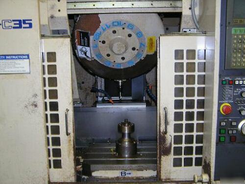 Miyano tsv-C35 cnc mill, yaznac control, 1997, 6000RPM