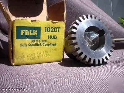 New falk 1020T hub p/n 704593 bore 1.125 kw 1/4X1/8 