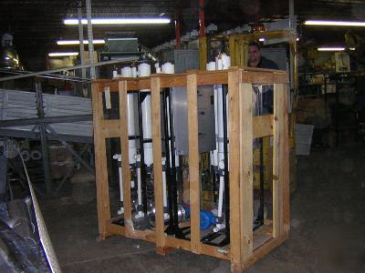 New industrial water filtration system, agp-2000 by del 