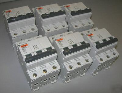 New lot of 6 merlin gerin MULTI9 C60N circuit breaker