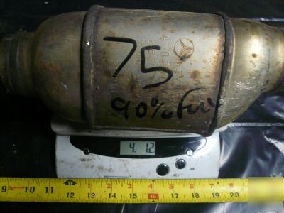 Scrap catalytic converter for recycle only, used #75