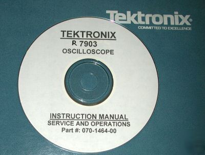 Tektronix R7903 service manual