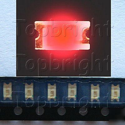 1000 pcsÂ 0603 smt smd 300 mcdÂ red led free ship