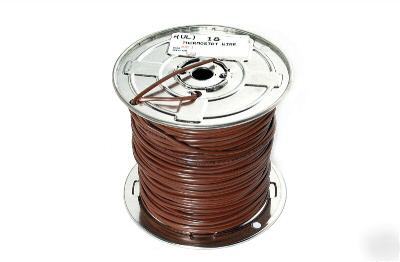 18/6 thermostat wire ul rated 250 foot roll hvac