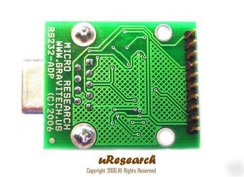 Breadboard RS232 serial uart to ttl converter adapter