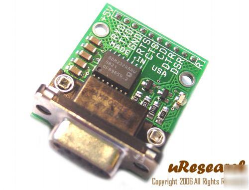 Breadboard RS232 serial uart to ttl converter adapter