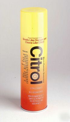 Citrol degreaser citrus cleaner 12 - 16 oz. can case