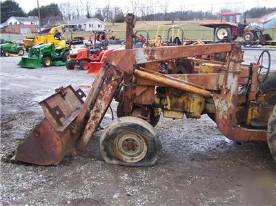 Front pump loader for utilty tractors w/ valve ford mf