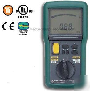 Greenlee 5882 digital/analog megohmmeter 