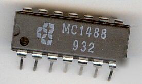 Integrated circuit MC1488 ic electronics ,