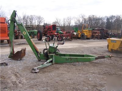 John deere backhoe attachment for utility tractors