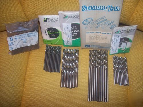 New 92-piece lot of long/jobber drill bits aircraft