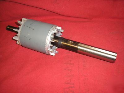 New bridgeport milling machine rotor and shaft