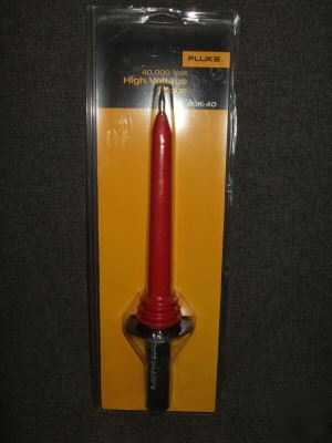 New fluke 80K-40 high voltage probe - 
