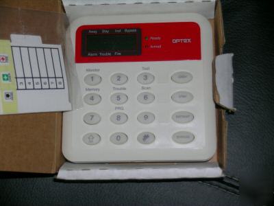 Optex red led keypad for optex 824 home security intrus