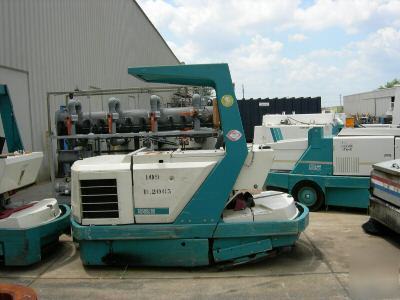 Tennant riding powered floor sweeper model 528 mfg-1994