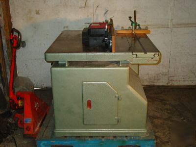 Tilting spindle shaper sliding TABLE1&1/4