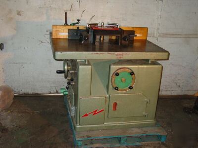 Tilting spindle shaper sliding TABLE1&1/4