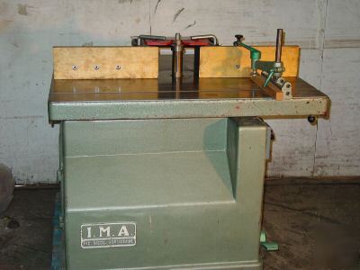 Tilting spindle shaper sliding TABLE1&1/4