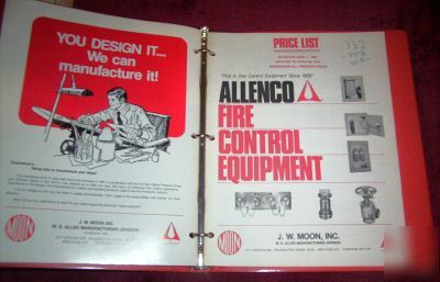 W.d. allen mfg. - allenco fire control equip. catalog
