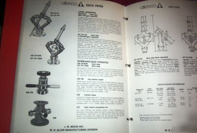 W.d. allen mfg. - allenco fire control equip. catalog