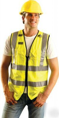 Safety vest class 2 occunomix lux ss fullz-yl
