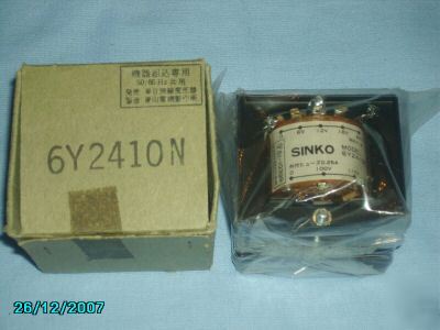 Sinko transformer 6Y2410N -- 110V to 6/12/18 or 24V
